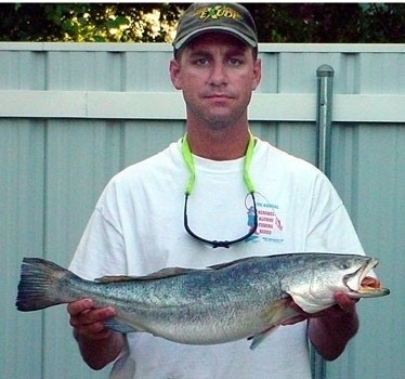 Photo of Trout Caught by Capt. Brian with Mister Twister  in Louisiana