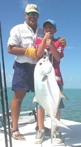 Photo of Permit Caught by Captain Troy with Mister Twister  in Florida