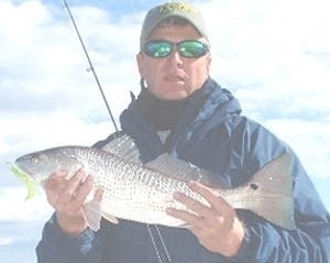 Photo of Redfish Caught by Captain Fritz with Mister Twister  in South Carolina