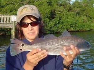 Photo of Redfish Caught by Joey with Mister Twister  in Argentina