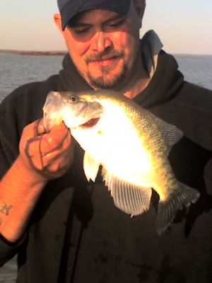 Photo of Crappie Caught by Troy with Mister Twister 2