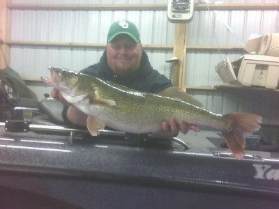 Photo of Walleye Caught by Chad with Mister Twister G-Grub® in Wyoming