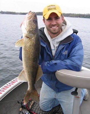 Photo of Walleye Caught by Matt with Mister Twister Mister Mino™ in Minnesota