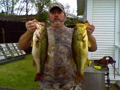 Photo of Bass Caught by Rickey with Mister Twister 6