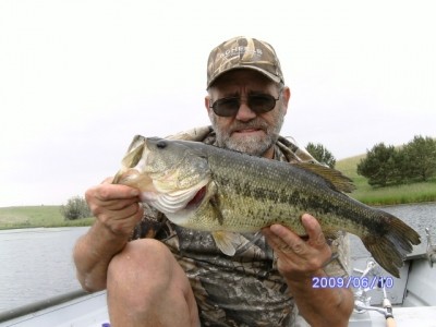Photo of Bass Caught by Mike with Mister Twister 3