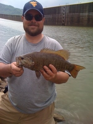 Photo of Bass Caught by Michael with Mister Twister 5