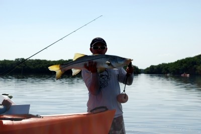 Photo of Snook Caught by John with Mister Twister Exude™ 4¼