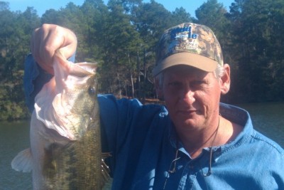 Photo of Bass Caught by Ellis with Mister Twister  in Mississippi