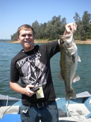 Photo of Bass Caught by Zack with Mister Twister 5