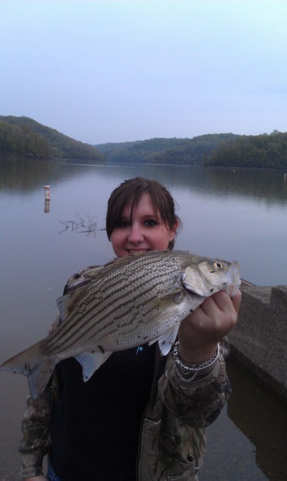 Photo of Bass Caught by Chelsea with Mister Twister 2