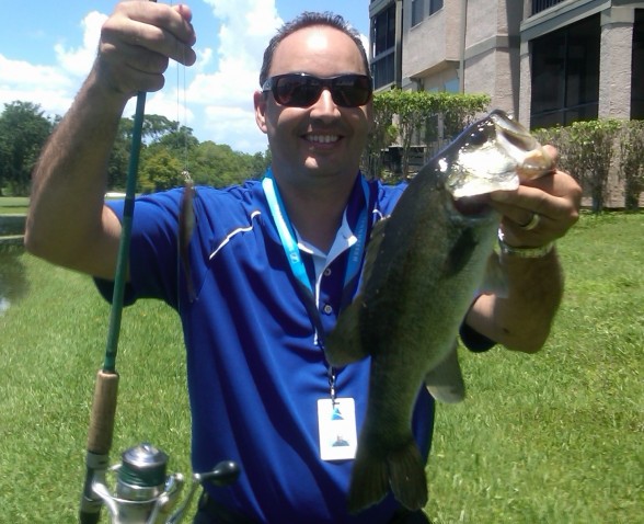 Photo of Bass Caught by Jaime with Mister Twister Exude™ 5