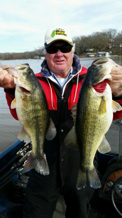 Photo of Bass Caught by Ricky with Mister Twister 3½