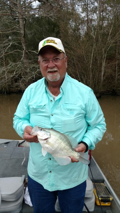 Photo of Crappie Caught by Bobby with Mister Twister Crappie Jigs in United States
