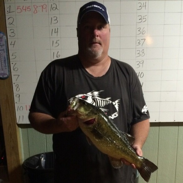 Photo of Bass Caught by Joe with Mister Twister 10