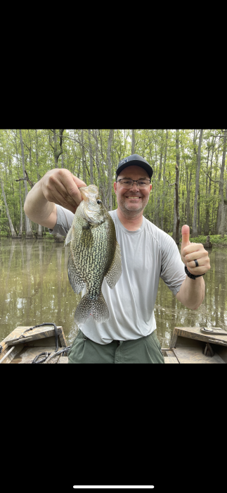 Photo of Crappie Caught by Patrick with Mister Twister 1 ¾