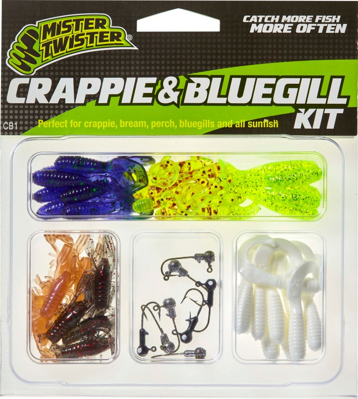 crappie fishing lure kits Crappie-Baits- Plastics-Jig-Heads-Kit-Shad-Minnow-Fishing-Lures-for Crappie-Panfish-Bluegill-40-Piece Kit 8 cigar floats Arkie Lures Bp-112 Assorted Fishing