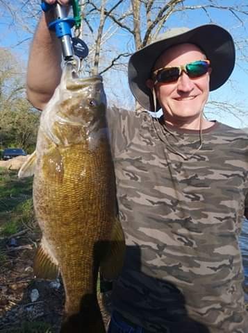 Photo of Bass Caught by Gary with Mister Twister 4