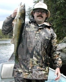 Photo of Walleye Caught by Brian with Mister Twister Sassy Shad® in California