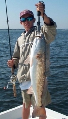 Photo of Redfish Caught by Chris with Mister Twister  in Florida