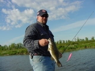 Photo of Bass Caught by Steve with Mister Twister  in Minnesota