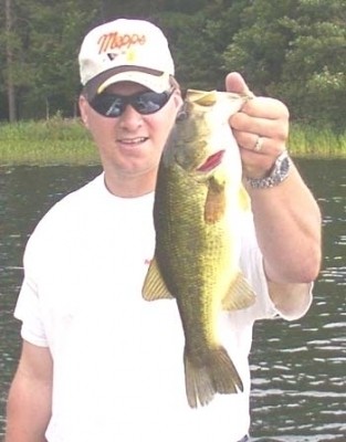 Photo of Bass Caught by Bryan with Mister Twister 4