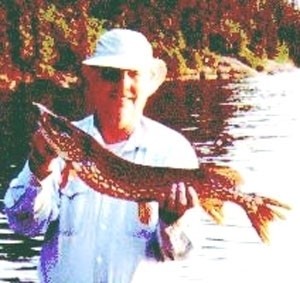 Photo of Pike Caught by Jim with Mister Twister  in Kansas