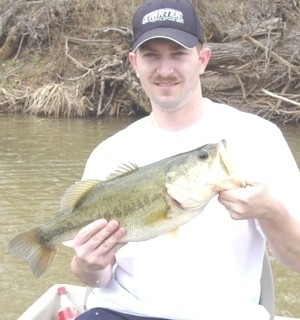 Photo of Bass Caught by Joseph with Mister Twister  in Texas