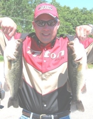 Photo of Bass Caught by Daniel with Mister Twister  in Massachusetts