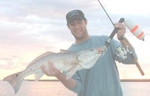 Photo of Redfish Caught by Captain Fritz with Mister Twister  in South Carolina