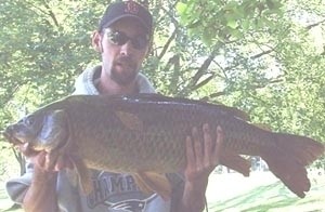 Photo of Carp Caught by Kris with Mister Twister  in Massachusetts