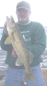 Photo of Walleye Caught by Lonnie with Mister Twister  in Minnesota