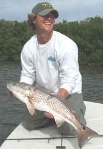 Photo of Redfish Caught by Robert with Mister Twister  in Florida
