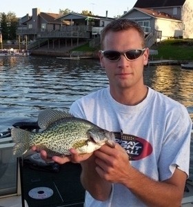 Photo of Crappie Caught by Tyler with Mister Twister  in Minnesota