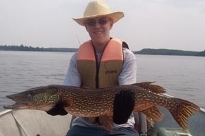 Photo of Pike Caught by Kevin with Mister Twister  in Iowa