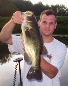 Photo of Bass Caught by Tyler with Mister Twister 5