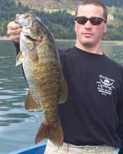 Photo of Bass Caught by Criag with Mister Twister  in Washington