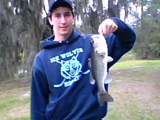 Photo of Bass Caught by Kyle with Mister Twister 4