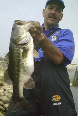 Photo of Bass Caught by Captain John with Mister Twister 5