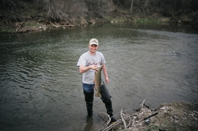 Photo of Trout Caught by Dan with Mister Twister 3