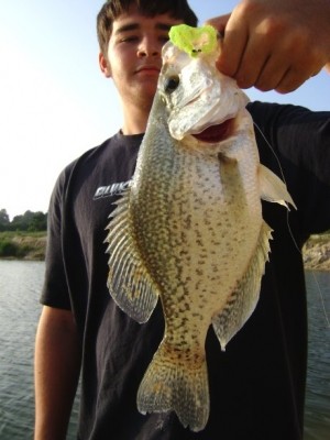 Photo of Crappie Caught by Mike with Mister Twister G-Grub® in Maryland