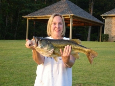 Photo of Bass Caught by Seleta with Mister Twister 5