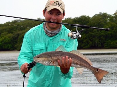 Photo of Redfish Caught by Jose with Mister Twister Exude™ 5