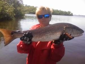Photo of Redfish Caught by Austin  with Mister Twister Exude™ 5