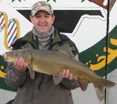 Photo of Carp Caught by James with Mister Twister Sassy Shad® in Iraq