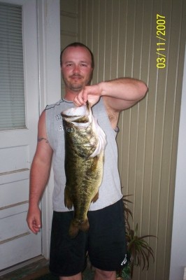 Photo of Bass Caught by Daniel with Mister Twister 6