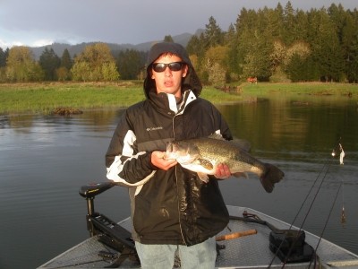 Photo of Bass Caught by Stetson with Mister Twister TUBO with Salt in Oregon