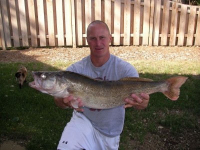 Photo of Walleye Caught by Greg with Mister Twister Sassy Shad® in North Dakota