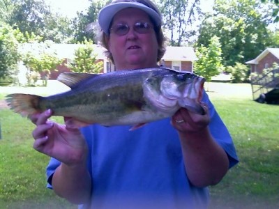 Photo of Bass Caught by Debra with Mister Twister Exude™ 4