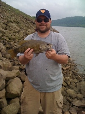 Photo of Bass Caught by Michael  with Mister Twister 5