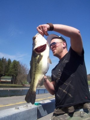 Photo of Bass Caught by Joseph with Mister Twister TUBO with Salt in New York